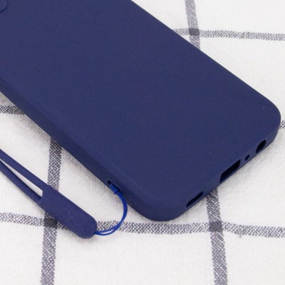 Чехол TPU Square Full Camera для Samsung Galaxy A02 Синий Чехол TPU Square Full Camera для Samsung Galaxy A02 Синий