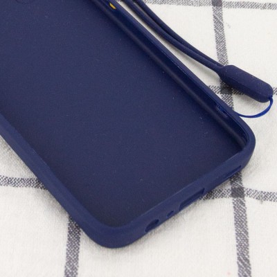 Чехол TPU Square Full Camera для Samsung Galaxy A02 Синий Чехол TPU Square Full Camera для Samsung Galaxy A02 Синий
