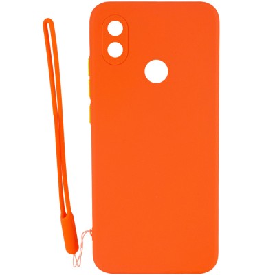 Чехол TPU Square Full Camera для TECNO POP 3 Оранжевый