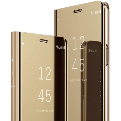 Чехол-книжка Clear View Standing Cover для Huawei Honor 20 Pro Золотой
