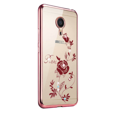 Чехол-накладка Meizu M5 Beckberg Breathe seria Rose