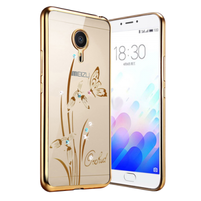 Чехол-накладка Meizu M5s Beckberg Breathe seria Orchid