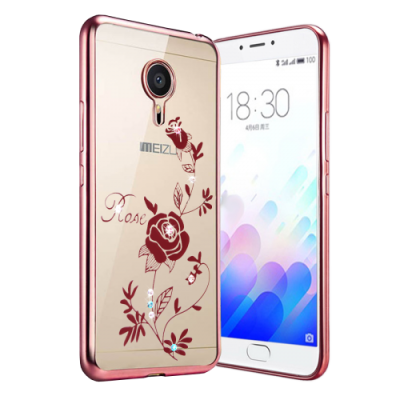 Чехол-накладка Meizu M5s Beckberg Breathe seria Rose
