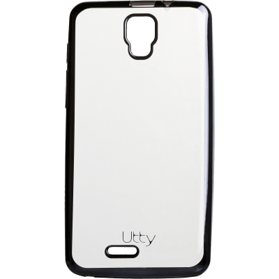 Чехол-накладка Nomi I4510 Utty Electroplating TPU ECi4510 Срібний