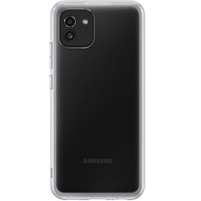 Чохол-накладка Samsung A03 Soft Clear Cover EF-QA035TTEGRU Transparent