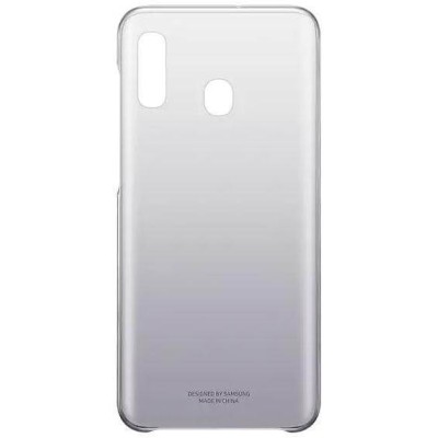 Чохол-накладка Samsung A20 2019 Gradation Cover (EF-AA205CBEGRU) Black