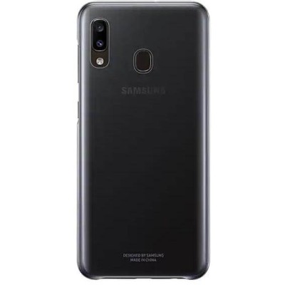 Чохол-накладка Samsung A20 2019 Gradation Cover (EF-AA205CBEGRU) Black