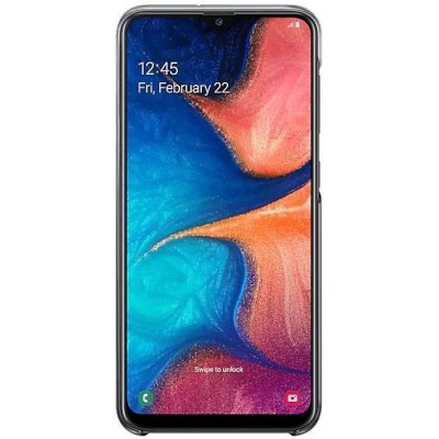 Чохол-накладка Samsung A20 2019 Gradation Cover (EF-AA205CBEGRU) Black