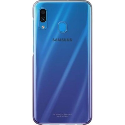 Чохол-накладка Samsung A20 2019 Gradation Cover (EF-AA205CVEGRU) Violet
