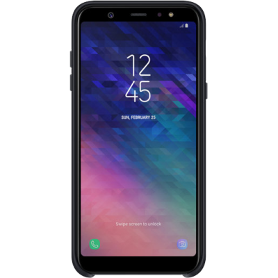 Чохол-накладка Samsung A6+ 2018 Dual Layer Cover (EF-PA605CBEGRU) Black