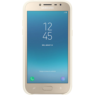 Чохол-накладка Samsung J2 2018 Dual Layer Cover (EF-PJ250CFEGRU) Gold