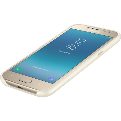 Чохол-накладка Samsung J2 2018 Dual Layer Cover (EF-PJ250CFEGRU) Gold