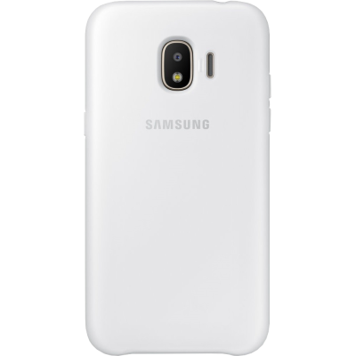 Чохол-накладка Samsung J2 2018 Dual Layer Cover (EF-PJ250CWEGRU) White