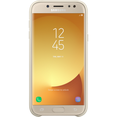 Чохол-накладка Samsung J5 2017 Dual Layer Cover (EF-PJ530CFEGRU) Gold