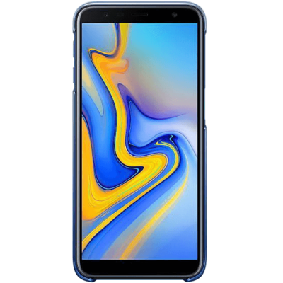 Чохол-накладка Samsung J6 Plus 2018 Gradation Cover EF-AJ610CLEGRU Blue