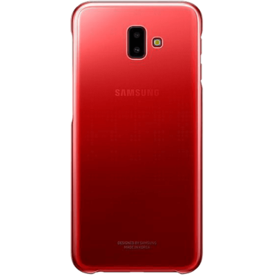Чохол-накладка Samsung J6 Plus 2018 Gradation Cover EF-AJ610CREGRU Red