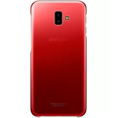 Чохол-накладка Samsung J6 Plus 2018 Gradation Cover EF-AJ610CREGRU Red