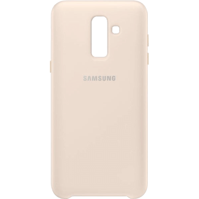 Чохол-накладка Samsung J8 2018 Dual Layer Cover (EF-PJ810CFEGRU) Gold