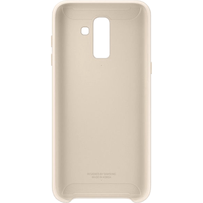 Чохол-накладка Samsung J8 2018 Dual Layer Cover (EF-PJ810CFEGRU) Gold