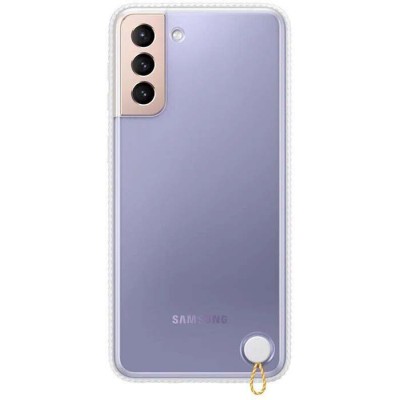 Чохол-накладка Samsung S21 Plus Clear Protective Cover EF-GG996CWEGRU White