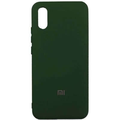 Чехол-накладка Xiaomi Redmi 9A Full Soft Case Dark Green