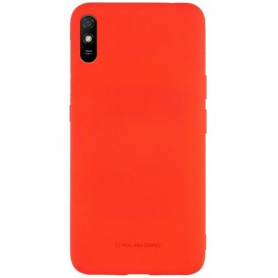 Чехол-накладка Xiaomi Redmi 9A Full Soft Case Red