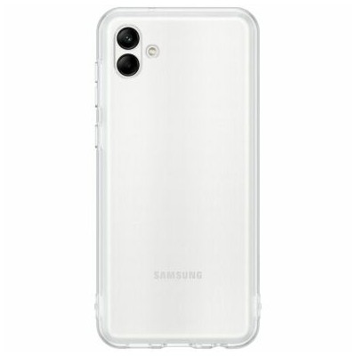 Чохол-накладка Samsung A04 Soft Clear Cover (EF-QA045TTEGRU) Прозорий