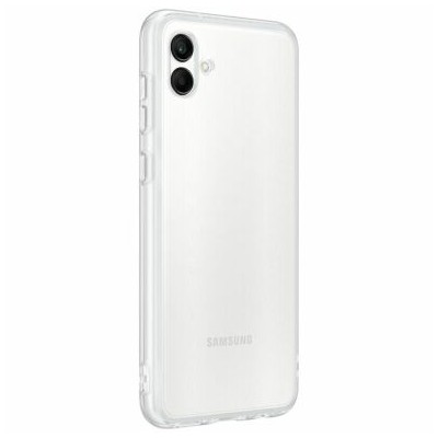 Чохол-накладка Samsung A04 Soft Clear Cover (EF-QA045TTEGRU) Прозорий