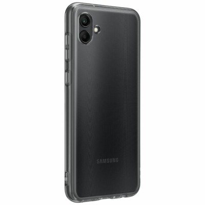 Чохол-накладка Samsung A04 Soft Clear Cover (EF-QA045TBEGRU) Чорний