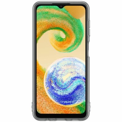 Чохол-накладка Samsung A04s Soft Clear Cover (EF-QA047TBEGRU) Чорний