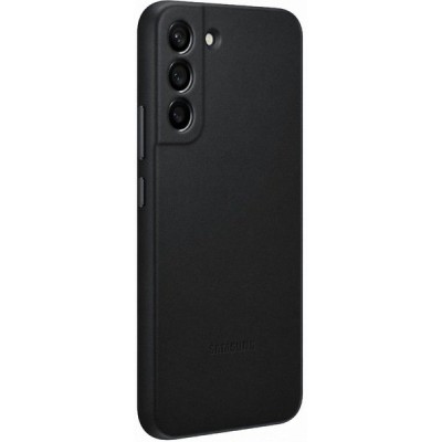 Чохол-накладка Samsung S22 Plus Leather Cover EF-VS906LBEGRU Black