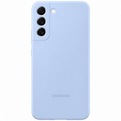 Чохол-накладка Samsung S22 Plus Silicone Cover EF-PS906TLEGRU Artic Blue