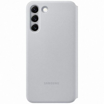 Чохол-книжка Samsung S22 Plus Smart LED View Cover EF-NS906PJEGRU Light Gray