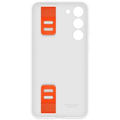 Чохол-накладка Samsung S23 Plus Silicone Grip Case EF-GS916TWEGRU White