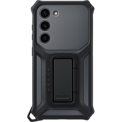 Чохол-накладка Samsung S23 Rugged Gadget Case EF-RS911CBEGRU Titan