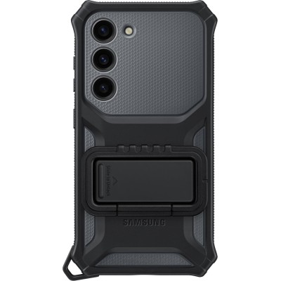 Чохол-накладка Samsung S23 Rugged Gadget Case EF-RS911CBEGRU Titan