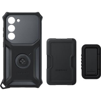 Чохол-накладка Samsung S23 Rugged Gadget Case EF-RS911CBEGRU Titan