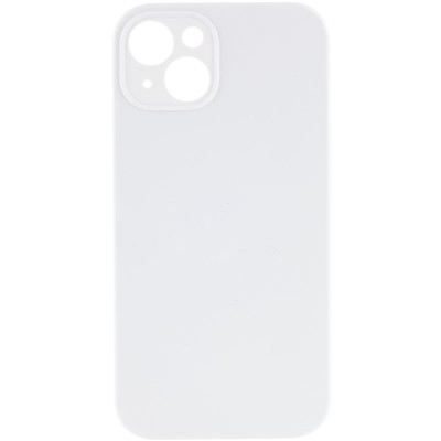 Чохол Silicone Case Full Camera Protective (AA) NO LOGO для Apple iPhone 15 (6.1") Білий / White