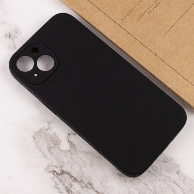 Чохол Silicone Case Full Camera Protective (AA) NO LOGO для Apple iPhone 15 Plus (6.7") Чорний / Black