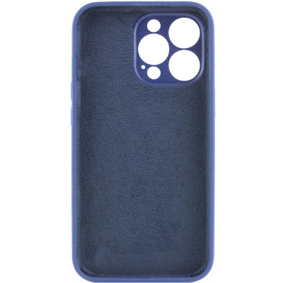 Чохол Silicone Case Full Camera Protective (AA) NO LOGO для Apple iPhone 15 Pro (6.1") Синій / Deep navy Чохол Silicone Case Full Camera Protective (AA) NO LOGO для Apple iPhone 15 Pro (6.1") Синій / Deep navy
