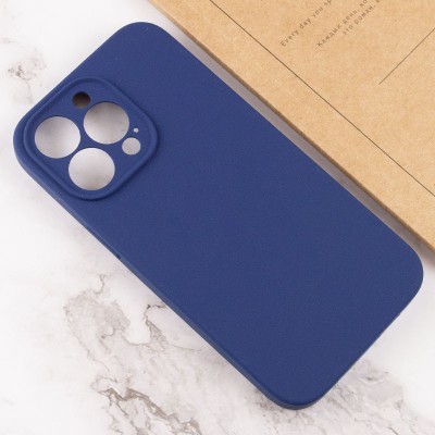 Чохол Silicone Case Full Camera Protective (AA) NO LOGO для Apple iPhone 15 Pro (6.1") Синій / Deep navy Чохол Silicone Case Full Camera Protective (AA) NO LOGO для Apple iPhone 15 Pro (6.1") Синій / Deep navy