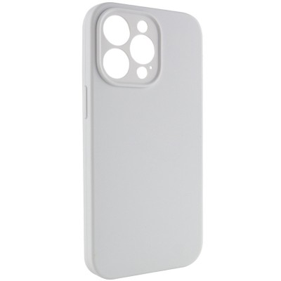 Чохол Silicone Case Full Camera Protective (AA) NO LOGO для Apple iPhone 15 Pro Max (6.7") Білий / White Чохол Silicone Case Full Camera Protective (AA) NO LOGO для Apple iPhone 15 Pro Max (6.7") Білий / White