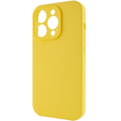 Чохол Silicone Case Full Camera Protective (AA) NO LOGO для Apple iPhone 15 Pro Max (6.7") Жовтий / Yellow