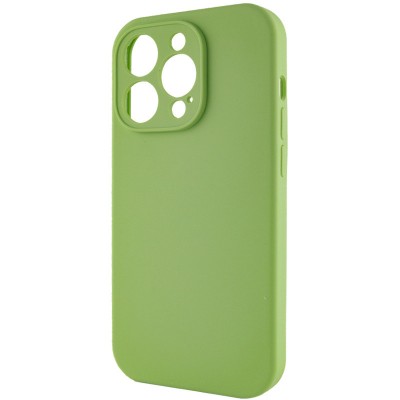 Чохол Silicone Case Full Camera Protective (AA) NO LOGO для Apple iPhone 15 Pro Max (6.7") М'ятний / Mint