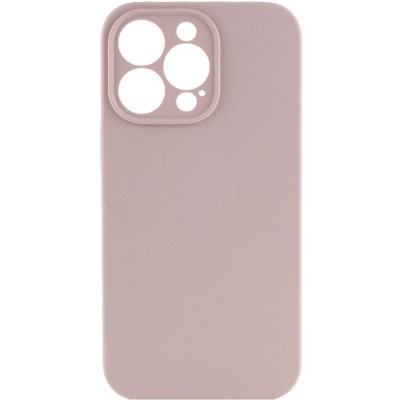 Чохол Silicone Case Full Camera Protective (AA) NO LOGO для Apple iPhone 15 Pro Max (6.7") Сірий / Lavender