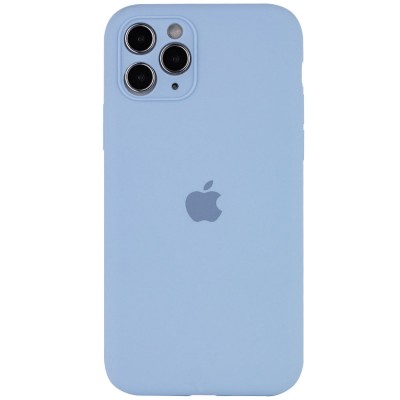 Чохол Silicone Case Full Camera Protective (AA) для Apple iPhone 12 Pro Max (6.7") Блакитний / Lilac Blue / PVH Чохол Silicone Case Full Camera Protective (AA) для Apple iPhone 12 Pro Max (6.7") Блакитний / Lilac Blue / PVH
