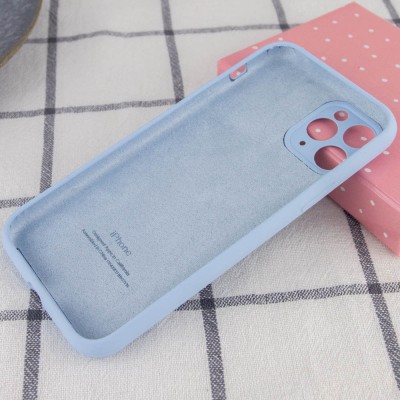 Чохол Silicone Case Full Camera Protective (AA) для Apple iPhone 12 Pro Max (6.7") Блакитний / Lilac Blue / PVH Чохол Silicone Case Full Camera Protective (AA) для Apple iPhone 12 Pro Max (6.7") Блакитний / Lilac Blue / PVH