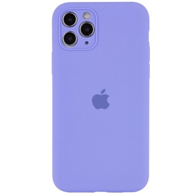 Чохол Silicone Case Full Camera Protective (AA) для Apple iPhone 12 Pro Max (6.7") Бузковий / Dasheen / PVH Чохол Silicone Case Full Camera Protective (AA) для Apple iPhone 12 Pro Max (6.7") Бузковий / Dasheen / PVH