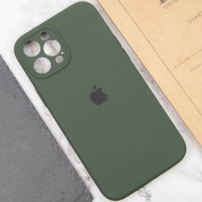 Чохол Silicone Case Full Camera Protective (AA) для Apple iPhone 12 Pro Max (6.7") Зелений / Cyprus Green / PVH Чохол Silicone Case Full Camera Protective (AA) для Apple iPhone 12 Pro Max (6.7") Зелений / Cyprus Green / PVH