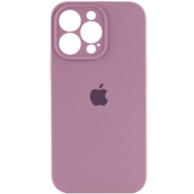 Чохол Silicone Case Full Camera Protective (AA) для Apple iPhone 14 Pro (6.1") Ліловий / Lilac Pride / PVH